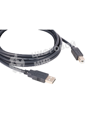 Кабель Kramer C-USB/AB-6 USB-A 2.0 вилка- USB-B вилка, 1,8 м