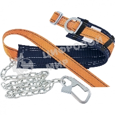 Удерживающая привязь Сибртех УП I, безлямочная, строп из стальной цепи модель Г