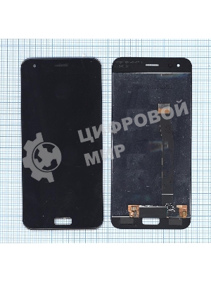 Дисплей для Asus ZenFone 4 ZE554KL, черный