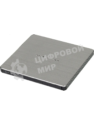 Оптический привод LG DVD-RW ext. Silver Slim Ret. USB 2.0