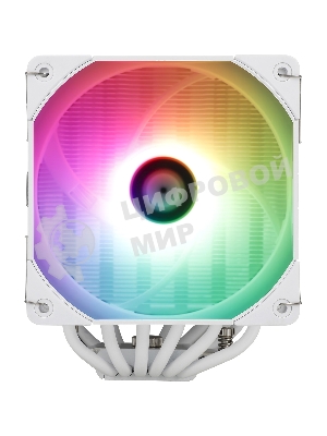 Устройство охлаждения(кулер) Thermalright Peerless Assassin 120 White ARGb Soc-AM5/AM4/1151/1200/2066/2011/1700 белый 4-pin 25.6dB Al+Cu 750gr Ret (PA120-WH-ARGb)