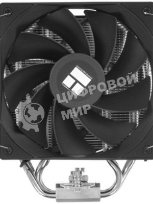 Кулер для процессора Thermalright Assassin Spirit 120 V2 серебристый/черный/серый (4-pin PWM, 154мм, Al/Cu, 4x6мм, 1x120мм, 66.17CFM, 25.6dBA, 1500RPM, S: 1851/1700/1200/115X, AM5/AM4)