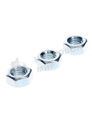 Гайка шестигранная М8 цинк. DIN 934 (уп.35шт) пакет Tech-Krep 103026