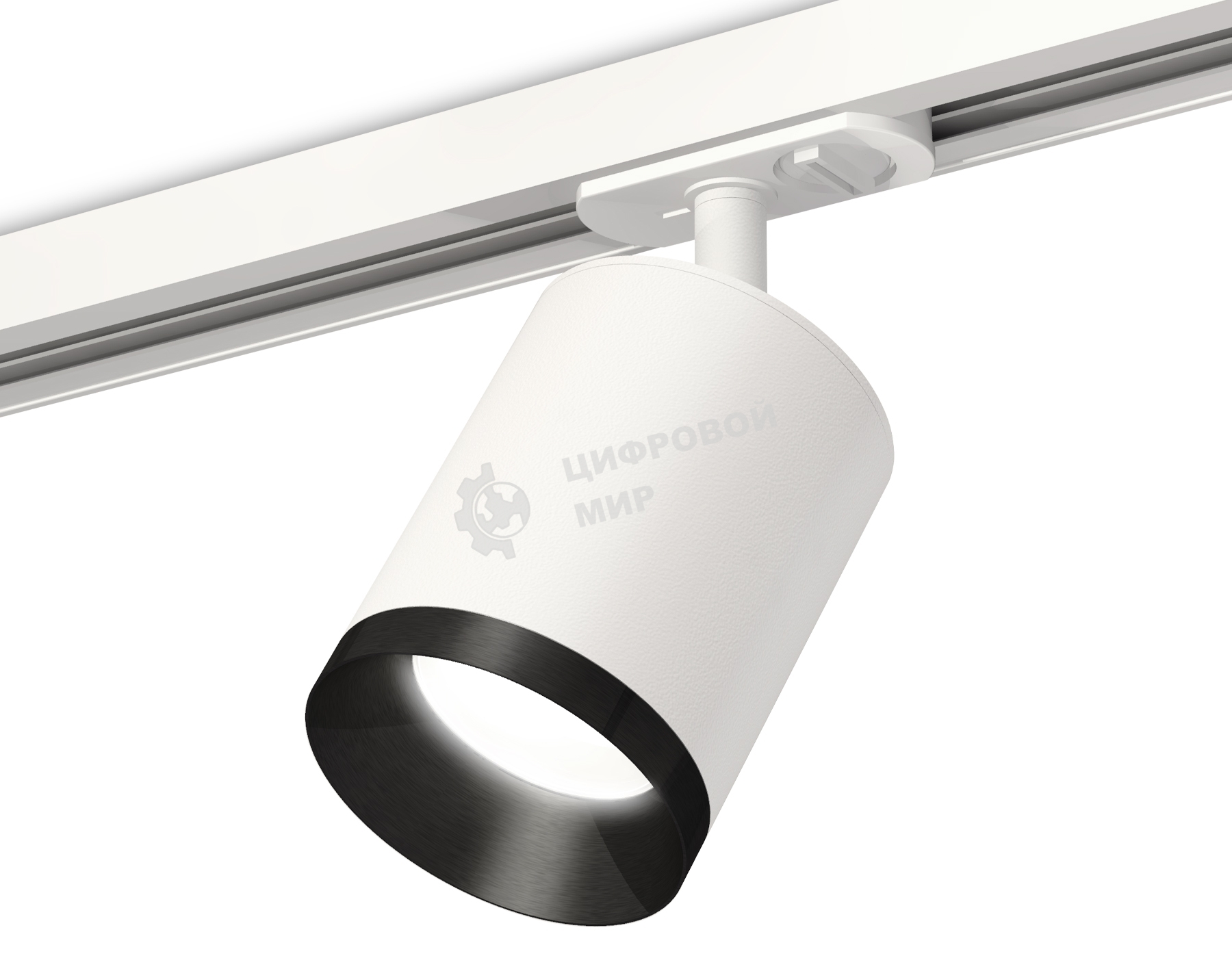 Светильник Ambrella light XT7421002 SWH/PBK белый песок/черный полированный MR16 GU5.3 (A2536, C7421, N7031)