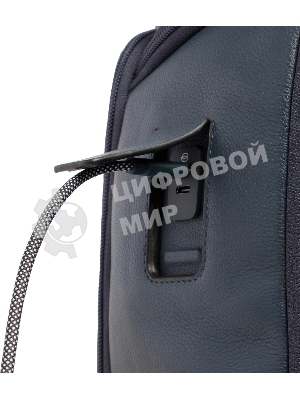 Рюкзак мужской Piquadro Russel CA7162W137/BLU синий натур.кожа