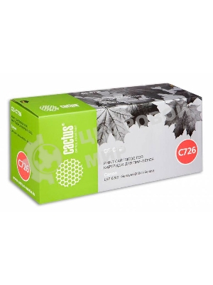 Картридж лазерный Cactus CS-C726S черный (2100 стр.) для Canon LBP-6200/LBP-6200D