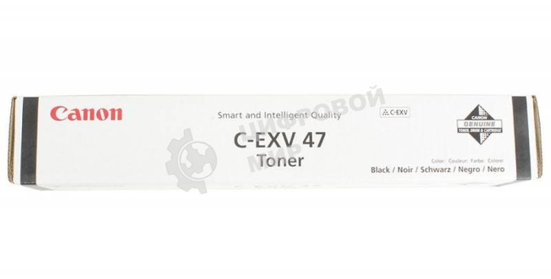 Картридж лазерный Canon C-EXV47BK (8516B002) черный (19 000 стр.) для Canon iR-ADV С351iF/C350i/C250i