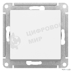 Механизм переключателя 1-кл. AtlasDesign (сх.6) 10АХ бел. SchE ATN000161