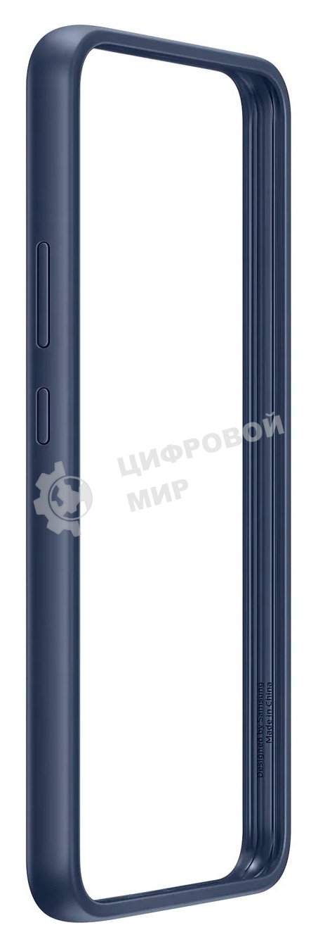 Чехол (клип-кейс) Samsung для Samsung Galaxy S22+ Frame Cover прозрачный/темно-синий (EF-MS906CNEGRU)