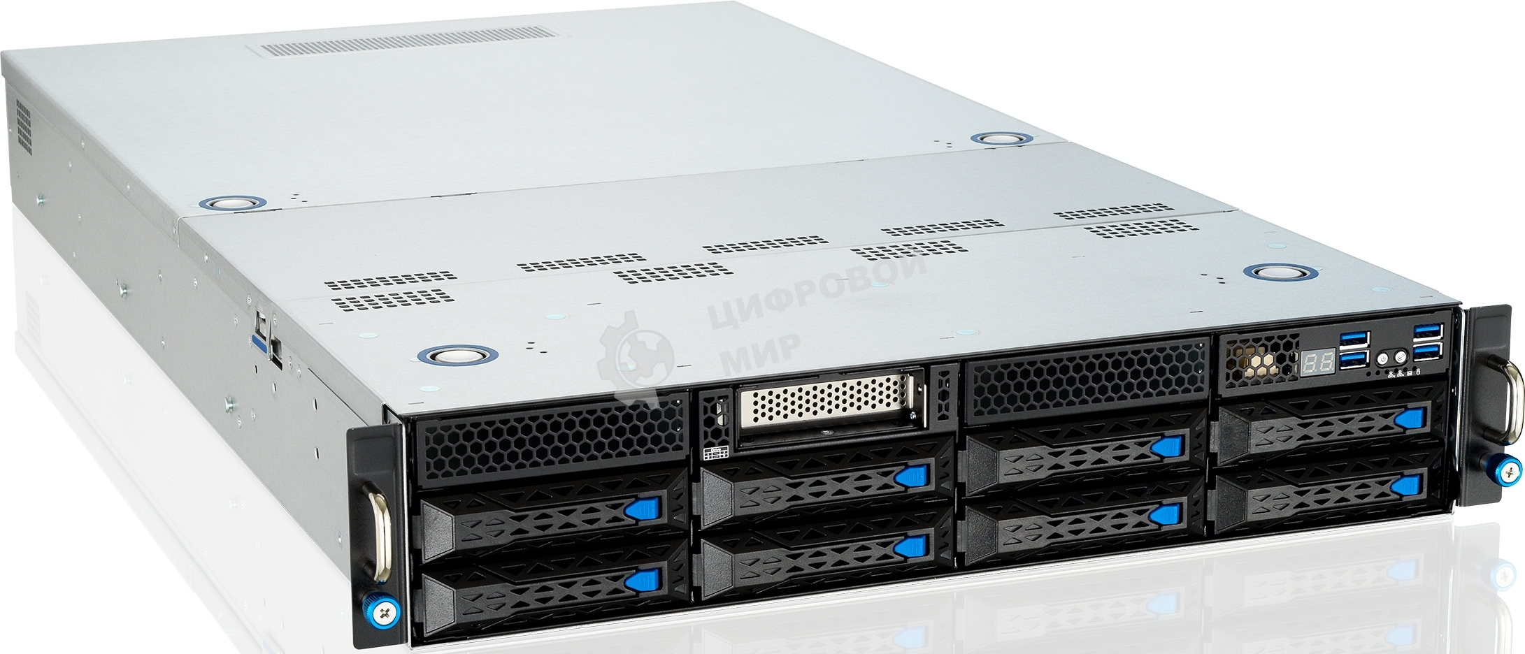 Серверная платформа Asus ESC4000-E10 up to 205W, 2x SFF8643 on the backplane, 2x 1600W PSU, (274285)