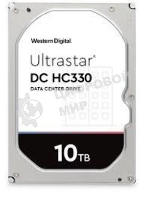 Жесткий диск SAS 10Tb 7200RPM 12Gb/ S 256MB DC HC330 WUS721010AL5204_0B42303 WD