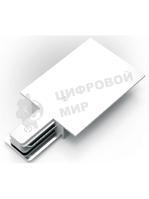 Адаптер питания для подключения встраиваемых трековых шинопроводов к сети Gauss белый