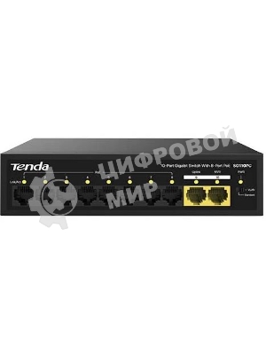 Коммутатор Tenda SG110PC 10PORT 10/100/1000M