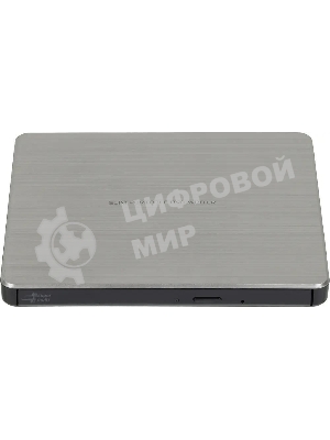 Оптический привод LG DVD-RW ext. Silver Slim Ret. USB 2.0