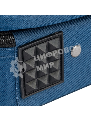 Сумка для инструмента (кейс монтера) Сибртех 470х340х110 мм, 25 карманов, наплечный ремень