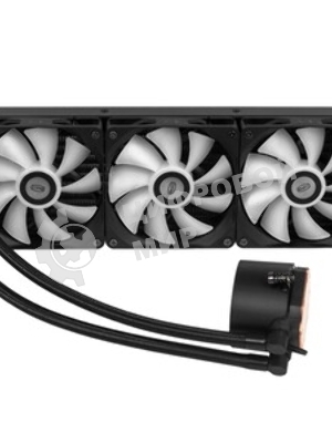Система жидкостного охлаждения PcCooler DA360 BK ARGb Soc-AM5/AM4/1200/1700/1851 черный 4-pin Al 300W Ret (DA360-BKAWXX-GL)