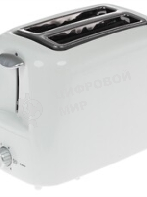 Тостер Maxwell MW-1504 W белый, 750 Вт, 2 слота