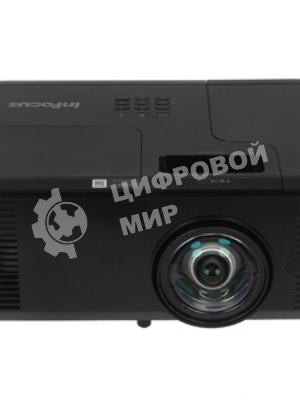 Проектор InFocus IN0046ST DLP, WXGA, 4300 lm, 30 000:1, 0.521:1, 2xHDMI 1.4, VGA in/out, Composite Video, 3.5мм in/out, USB-A, RS-232, RJ-45, лампа 15 000ч.(ECO mode), 10W, 27дБ, 2,9 кг, PJ-Link, БЕЛЫЙ