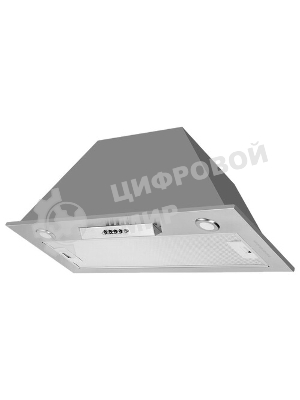 Встраиваемая вытяжка Kuppersberg Inlinea 70 LX 25 х 70 х 28.5 см, 650 м3/ч, 42 дБ, отвод/циркуляция, кнопочное управление, 3 скорости, нержавеющая сталь
