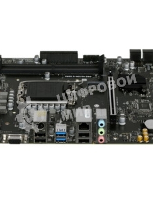 Материнская плата MSI PRO B760M-A WIFI, LGA 1700, Intel B760, 4xDDR5, 4xSATA, 2xM.2, 1xPCI-E 4.0 x16, 1xPCI-E 4.0 x4, 2xHDMI, 2xDP, 1x2.5Gb LAN, 2xUSB-A 2.0, 2xUSB 3.2 Gen 1, 2xUSB 3.2 Gen 2, 3x3.5 мм, 7.1, Micro-ATX