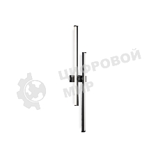 Настенный светодиодный светильник Ambrella light FL6162 BK черный 28W 3000K-6400K 810*120*65