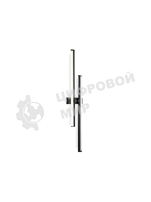 Настенный светодиодный светильник Ambrella light FL6162 BK черный 28W 3000K-6400K 810*120*65