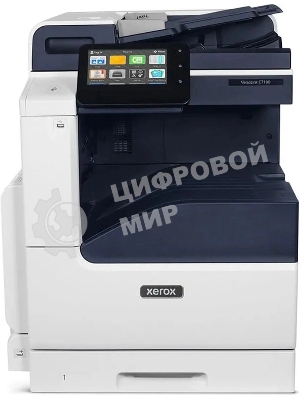 МФУ лазерное Xerox VersaLink C7120/25/30 (C7101V_D), A3, цветной, печ. до 30 стр/мин. (А4) до 17 стр/мин. (А3), скан. до 80 стр/мин., 2400 x 1200 dpi (печать) 600x600dpi (скан.), RJ-45, NFC, Air Print, Mopria (базовый блок, без инициализации)