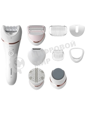 Эпилятор Philips Series 8000 BRE740/11 (требуется адаптер)