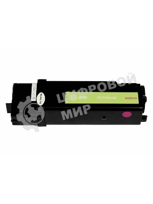 Картридж лазерный Cactus CS-PH6500M (106R01602) пурпурный (2500 стр.) для Xerox 6500/6505