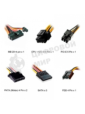 Блок питания Inwin/Powerman PM-450ATX, 450Вт, 120мм, серый