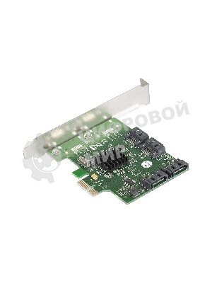 Контроллер ExeGate EXE-503 PCI-E 2.0, SATA3 6Gb/s, 4 int (OEM)