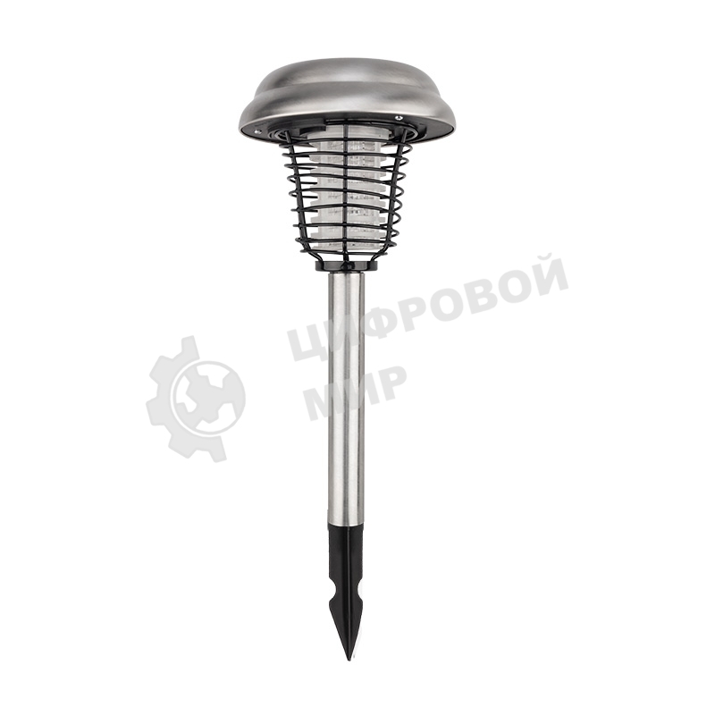 Антимоскитный садовый светильник Rexant на солнечной батарее R20 металл