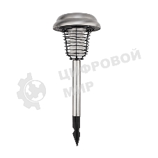 Антимоскитный садовый светильник Rexant на солнечной батарее R20 металл