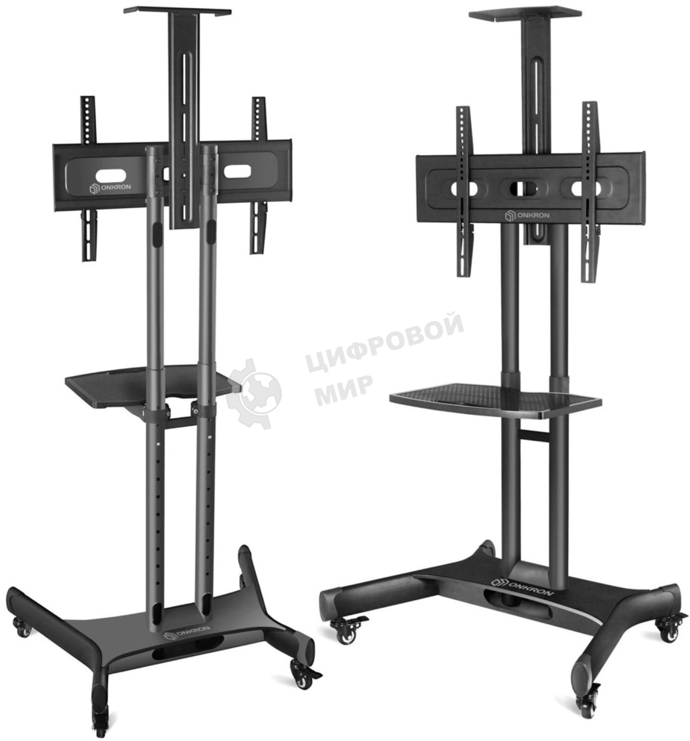 Мобильная стойка ONKRON TS1551 черный