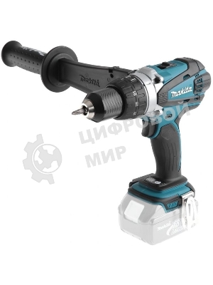 Дрель-шуруповерт аккумуляторная Makita DDF458Z, 18 В, Без АКБ и З/У, аккумуляторная