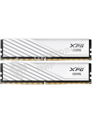 Оперативная память XPG Lancer Blade, DDR5, 32GB (2x16GB), 5600MHz, CL46, DIMM, с радиаторами, белый