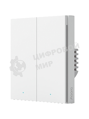 Выключатель умный Aqara Smart wall switch H1 (with neutral, double rocker) WS-EUK04