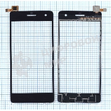 Сенсорное стекло (тачскрин) для Micromax Canvas Knight A350, черное