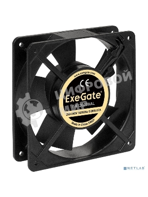 Вентилятор для корпуса ExeGate EX12025BAL черный, 120 мм, 2200 об/мин, 32 дБ