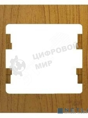 Рамка 1-м Glossa дер. дуб SchE GSL000501