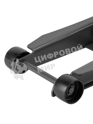 Домкрат гидравлический подкатной Denzel 3 т, 85-610 мм, быстрый подъем, низ. подхват, проф, SUV