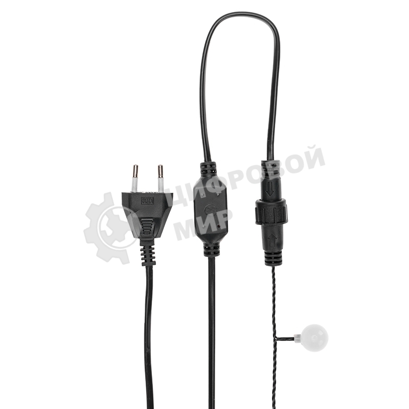 Гирлянда Neon-night Шарики Ø25 мм, 5 м, темно-зеленый ПВХ, 25 диодов, цвет RGb