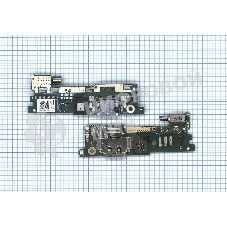 Шлейф разъема питания с микрофоном для Sony Xperia XA1 Single SIM с IC G3116