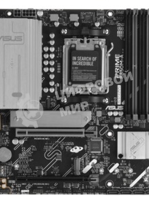 Материнская плата ASUS PRIME B850M-A-CSM, AM5, AMD B850, 4xDDR5, 4xSATA, 3xM.2, 1xPCIe 5.0 x16, 1xPCIe 4.0 x4, 2xDP, 1xHDMI, 1x2.5Gb LAN, 2xUSB-A 10Gbps, 2xUSB-A 5Gbps, 4xUSB-A 2.0, 3x3.5 мм, 7.1, mATX