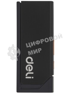 Лазерный дальномер Deli DL331150 Home Series черный; диапазон измерений 0,05~50м, точность измерения ±3мм, 370 мА·ч, OLED дисплей, Type-C, вес 48 грамм, эксклюзивный дизайн