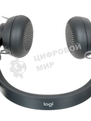 Гарнитура Logitech Zone Wired Teams графит, проводная, USB