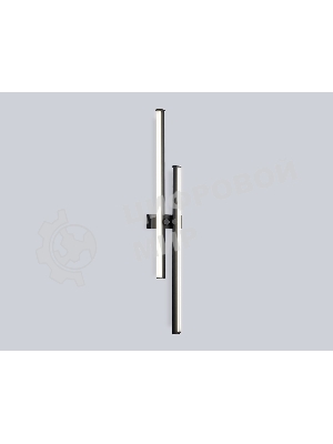 Настенный светодиодный светильник Ambrella light FL6162 BK черный 28W 3000K-6400K 810*120*65