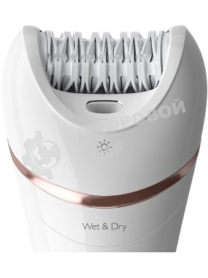 Эпилятор Philips Series 8000 BRE740/11 (требуется адаптер)