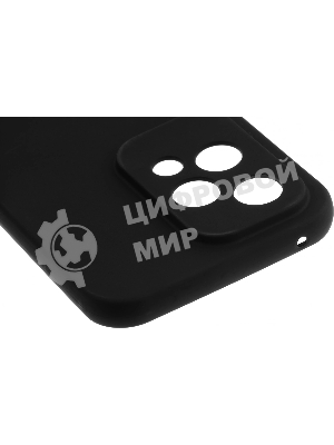 Чехол (клип-кейс) BoraSCO для Honor 200 Lite Silicone Case черный (73437)
