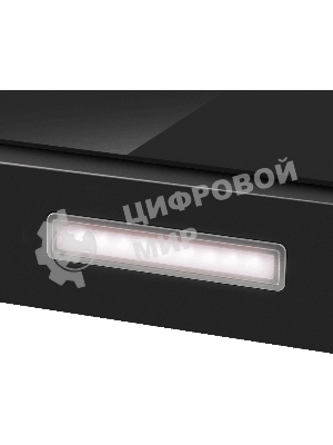 Вытяжка каминная наклонная Maunfeld Astro 50 черное стекло, 50 см, 850 куб. м/ч, 60 дБ